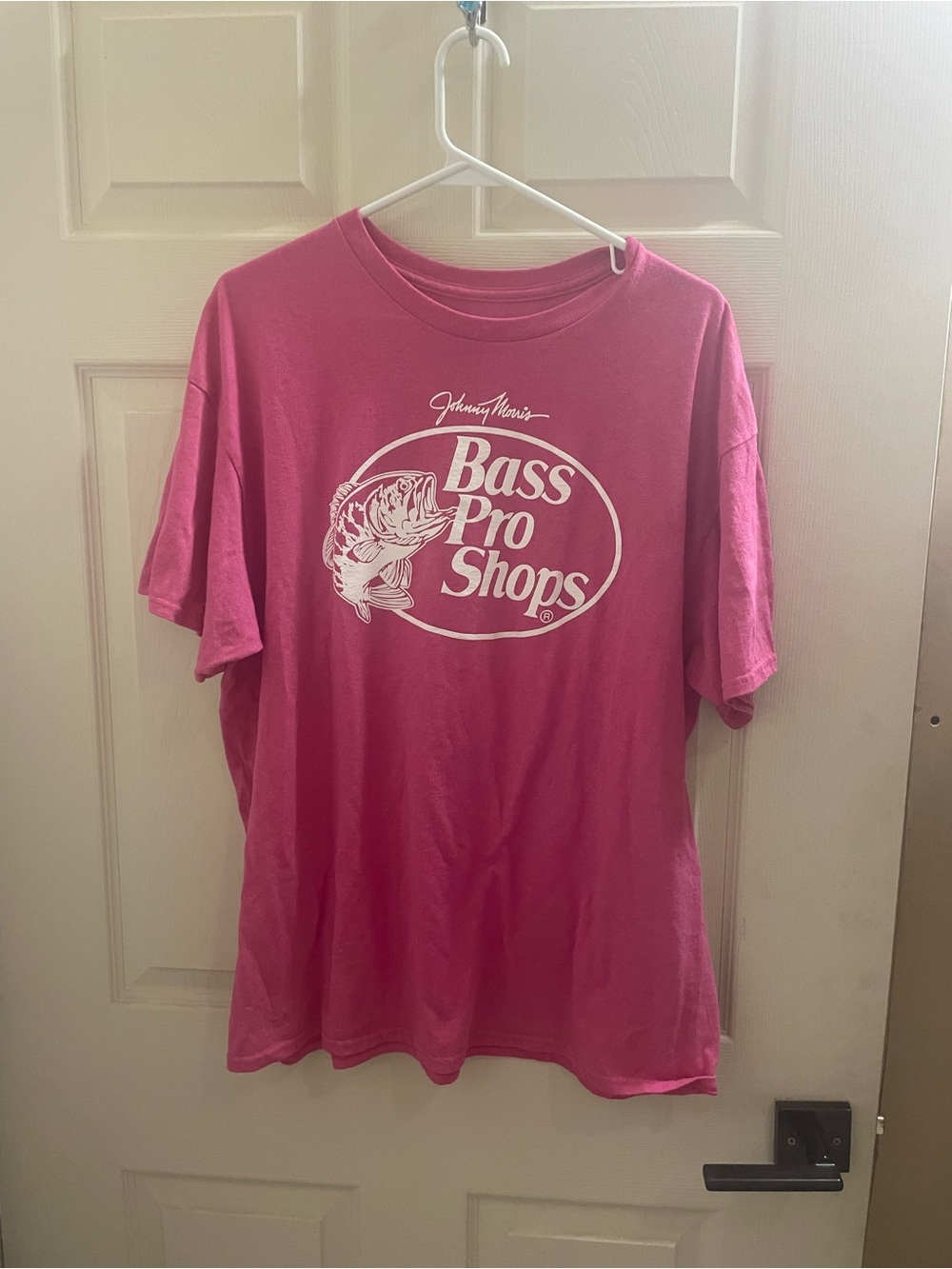 Bass Pro Shops Pink Short Sleeve Logo Tee